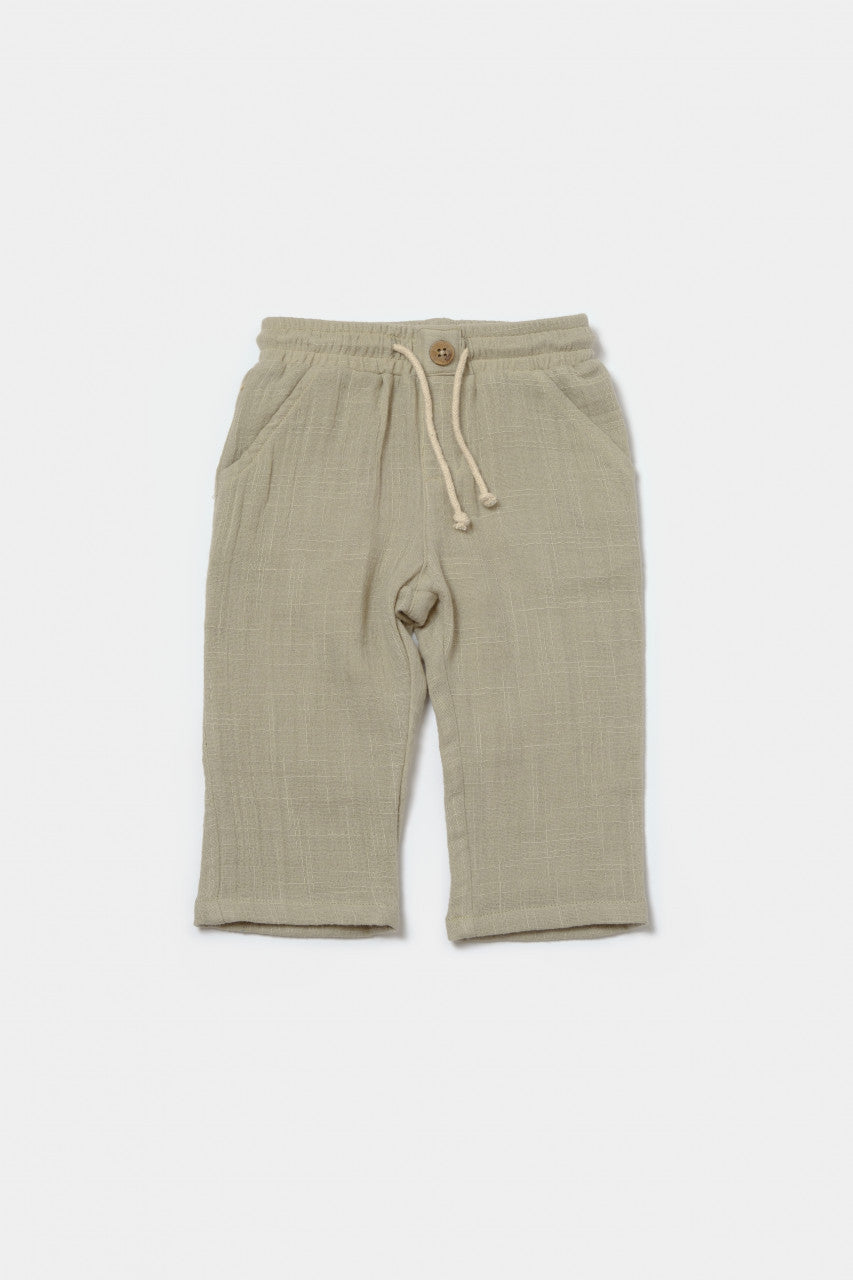 Set bluza cu gluga si pantaloni, Winter muselin, 100% bumbac - , BabyCosy